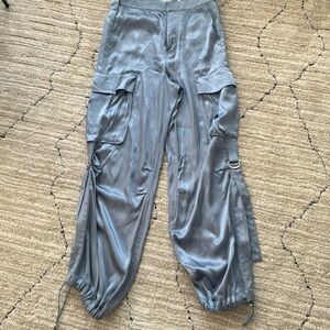 Zara silk pants size xs